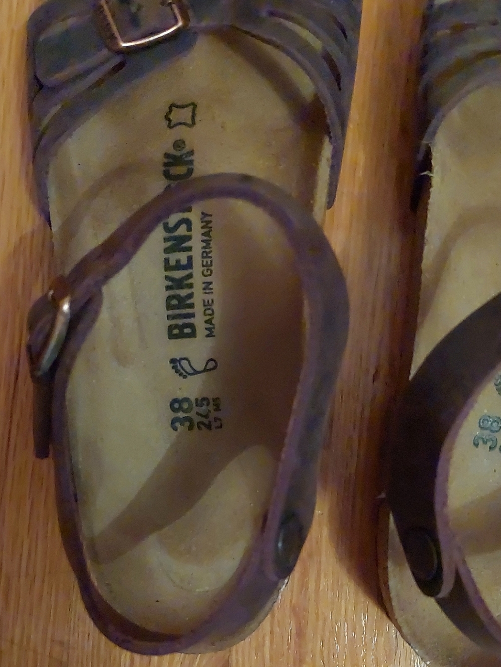 Bundle Birkenstock Bali 38 R Finn Comfort Ikebukuro 39 - Picture 5 of 16